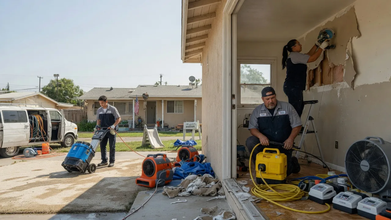 Water Damage Restoration in Deep Run, NC near me